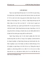 Đề cương thực tập tốt nghiệp tại Ngân hàng Thương mại cổ phần Công thương chi nhánh Lạng Sơn