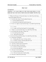 luận văn kế toán Hoàn thiện kế toán bán hàng và xác định kết quả bán hàng tại Công ty Cổ phần Cơ khí Giao thông Quảng Ninh