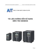 Tài liệu biến tần siemens