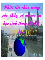 Tiết 61-Bài 54: Dân cư xã hội Châu Âu