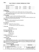 Giáo án Tin học lớp 8 cả năm_CKTKN_Bộ 14