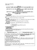 Giáo án Lịch sử lớp 9 (trọn bộ)