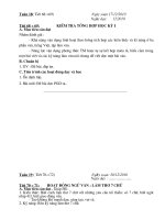 giao an tuan 18 - 19