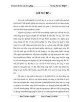 luận văn kế toán Hoàn thiện kế toán chi phí sản xuất và tính giá thành sản phẩm xây lắp tại Công ty đầu tư xây dựng phát triển hạ tầng Thành Công.