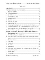 Báo cáo thu hoạch thực tập tốt nghiệp TẠI Công ty cổ phần thi công cơ giới HANHUD.