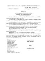 Tiêu chuẩn đánh giá chất lượng mầm non