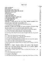 luận văn tài chính ngân hàng MỘT SỐ VẤN ĐỀ LÝ LUẬN CƠ BẢN VỀ QUẢN TRỊ NGUỒN NHÂN LỰC CỦA NGÂN HÀNG THƯƠNG MẠI