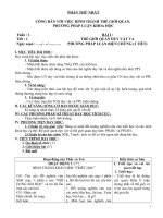 Giáo án GDCD lớp 10 chuẩn KTKN_Bộ 10