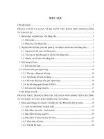 luận văn kế toán đề tài Kế toán vốn bằng tiền tại Công ty Cổ phần Tư vấn Phát triển Dự án Atek.