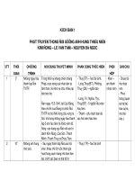 Kịch bản phút truyền thống 1