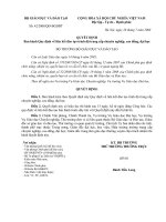 Quy định về liên kết đào tạo trình độ TCCN, CĐ, ĐH