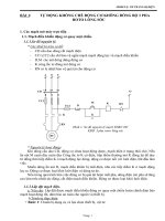 Trang bị điện động cơ 3 pha