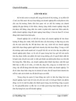 luận văn kế toán Tổ chức công tác hạch toán kế toán tại công ty Dịch vụ du lịch Sao Mai