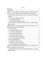 luận văn kế toán Hoàn thiện kế toán bán hàng tại công ty cổ phần tập đoàn đầu tư Long Hải