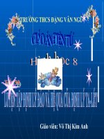 Tiết 39:§2 LUYÊN TẬP ĐỊNH LÝ ĐẢO HỆ QUẢ ĐỊNH LÝ    TALET