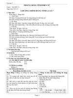 Giáo án Tin học lớp 7 trọn bộ_CKTKN_Bộ 4