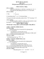 ĐỀ ÔN THI TỐT NGHIỆP 2011 Môn Toán (Số 3)