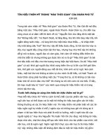 TÍN HIỆU THẨM MỸ TRONG “MÀU THỜI GIAN” CỦA ĐOÀN PHÚ TỨ