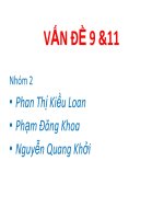 BÀI tập LẬP TRÌNH 9 và 11