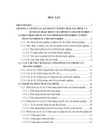 luận văn tài chính ngân hàng Một số giải pháp nhằm cải thiện tình hình tài chính tại Công ty cao su 75