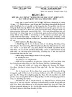 Báo cáo trường chuẩn quốc gia 2011