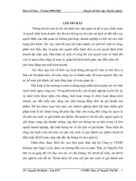 luận văn kế toán Hoàn thiện kế toán chi phí sản xuất và giá thành sản phẩm tại Công ty TNHH thương mại Ngọc Linh