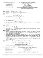 HSG 12 tinh Thanh Hoa 2009-2010