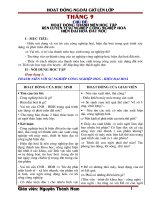 Giáo án HĐGDNGLL_Lớp 10_Bộ 1