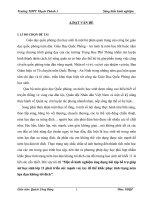 Một số kinh nghiệm ứng dụng bài tập bổ trợ giúp nữ học sinh lớp 11 phát triển sức mạnh vai, tay để thể khắc phục tình trạng ném lựu đạn không tới đích