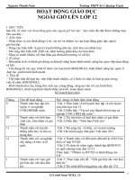 Giáo án HĐGDNGLL_Lớp 12_bộ 4