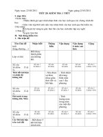 kiem tra 1 tiet dia HKII theo chuan KTKN