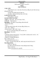 Giáo án lớp 4. tuần 31 CKT-KNS(ngang)