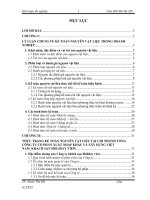 luận văn kế toán Kế toán nguyên vật liệu tại Chi nhánh Tổng công ty cổ phần xuất nhập khẩu và xây dựng Việt Nam_Khách sạn Holiday view