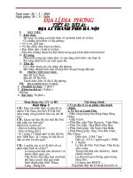 Địa lí thành phố Hà Nội