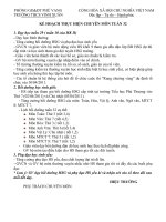 KH chuyên môn tuần 32