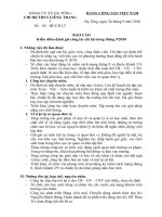 Báo cáo chi bộ tháng 9