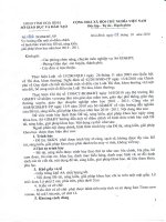 Hướng dẫn trình bày đề tài, sáng kiến, giải pháp khoa học