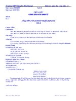 Giáo án GDCD lớp 11 chuẩn KTKN_HK1