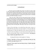 luận văn kế toán Hoàn thiện kế toán bán hàng tại công ty cổ phần công nghệ thông tin AVE.