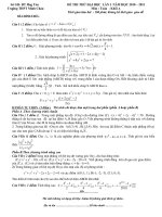 DE_DAP AN THI THU DH KHOI A 2011