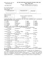 De thi HSG anh 9 (09-10)