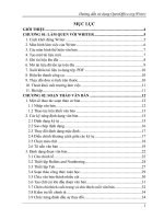 Tài liệu Open Office Writer