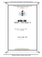 Giáo án Tin học lớp 8 cả năm_CKTKN_Bộ 1