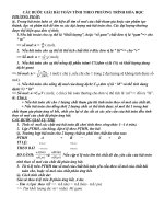 cac buoc giai bai toan tinh theo PTHH