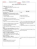 GA MĨ THUẬT Lớp 1 CKT Tuần 23 đến T 29