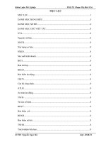 luận văn kế toán đề tài Kế toán nguyên vật liệu tại công ty XÂY DỰNG ĐỒNG TÂM