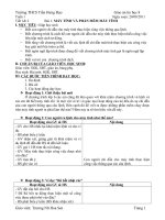 Giáo án Tin học lớp 8 cả năm_CKTKN_Bộ 13