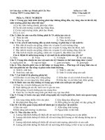 bộ đề kiểm tra 1 tiết kỳ II môn CN 10 hay