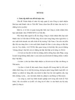 Luận văn thạc sĩ Hoàn thiện bộ máy tổ chức quản lý của Công ty TNHH MTV In Tiến Bộ