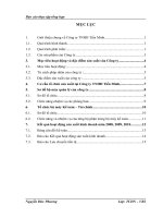 luận văn tài chính ngân hàng Phân tích tài chính doanh nghiệp và giải pháp nâng cao năng lực phân tích tài chính của Công ty Trách nhiệm hữu hạn Tiến Minh